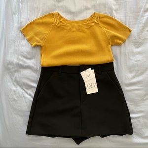 Zara Slit Skirt + Top